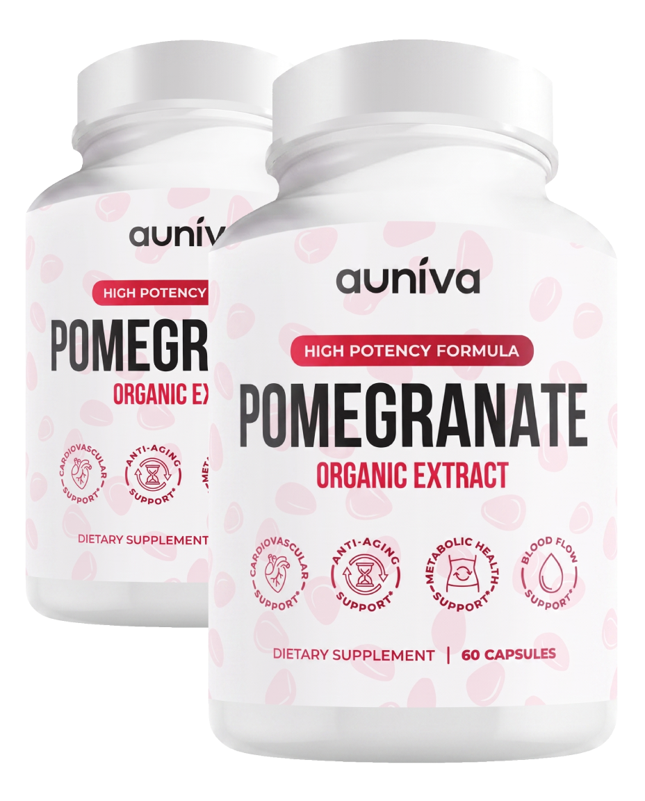 Auniva Organic Pomegranate Extract Capsules