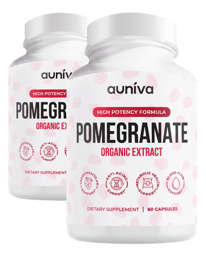 Auniva Organic Pomegranate Extract Capsules